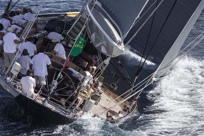 The classic J Class Velsheda during the 2013 Maxi Yacht Rolex Cup ©  Rolex / Carlo Borlenghi http://www.carloborlenghi.net